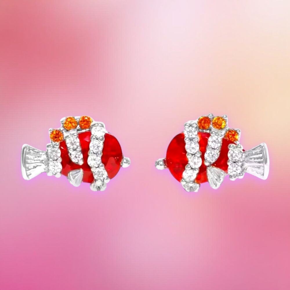 Nemo earrings - Picture 2 of 2